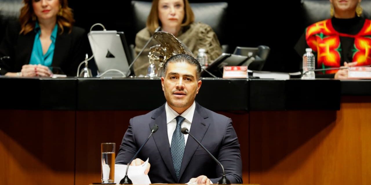 Omar García Harfuch comparecen ante el Senado