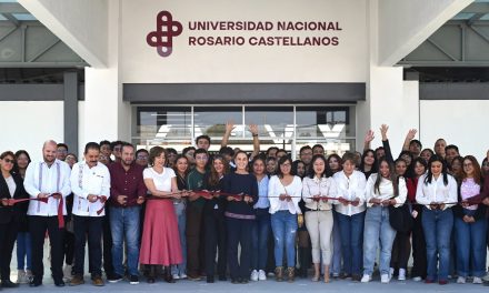 Sheinbaum inaugura plantel de la Universidad Rosario Castellanos