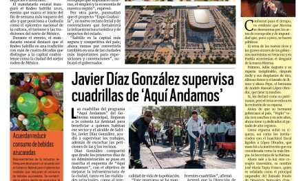 Portada RCG Media  [17 de octubre de 2025] Manolo Jiménez presenta el proyecto ‘Expo Coahuila’; Javier Díaz supervisa cuadrillas de ‘Aquí Andamos’ y más…
