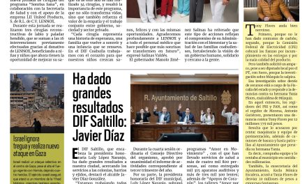 Portada RCG Media [26 de octubre de 2025] Con ‘Sonrisa Sana’, DIF Coahuila transforma vidas de niñas y niños; Avanza ‘La más Chida’ en Ramos Arizpe y más…