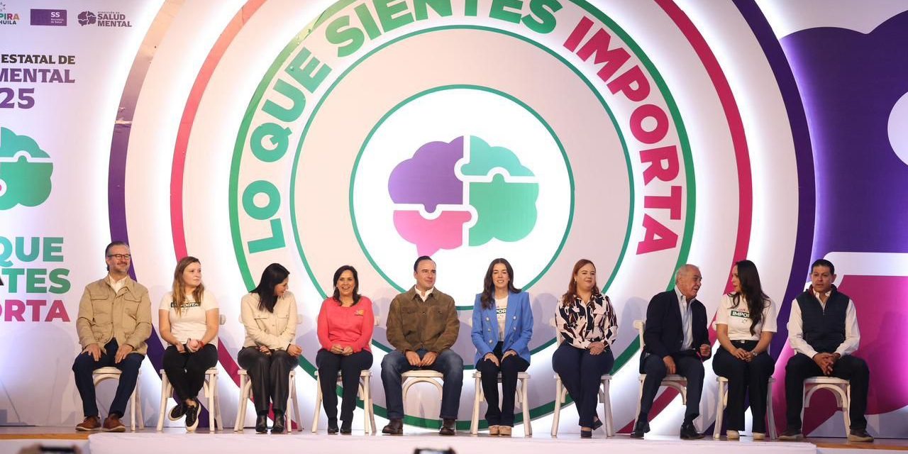 Fortalecen el Gran Programa de Salud Mental en Coahuila