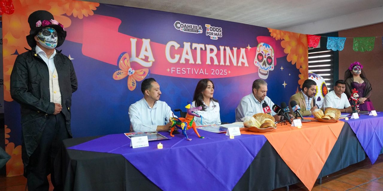Tomas Gutiérrez presenta el Festival de La Catrina 2025
