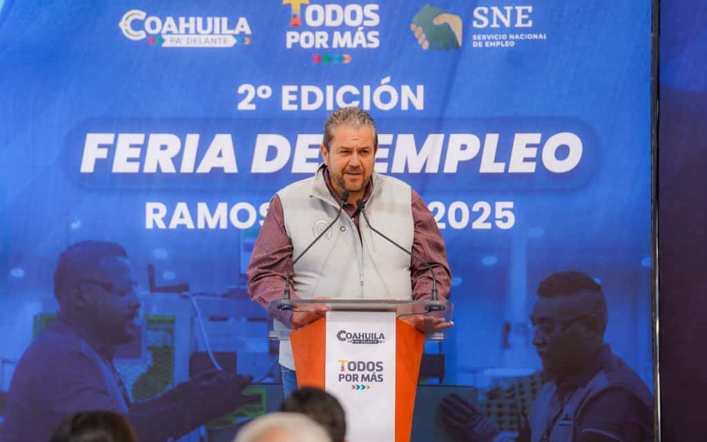 Tomás Gutiérrez impulsa el crecimiento laboral en Ramos Arizpe