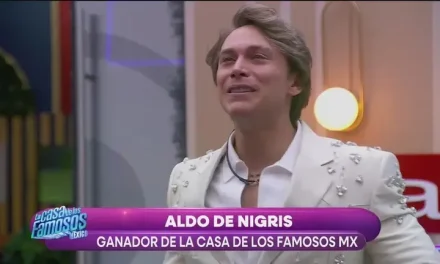 Aldo de Nigris se convierte en el ganador de La Casa de los Famosos