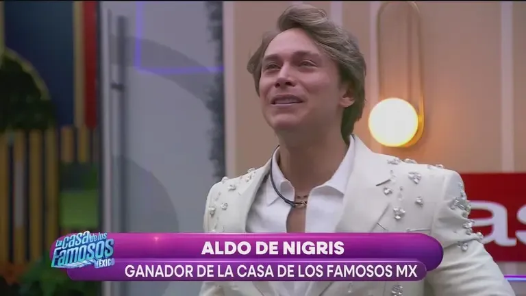 Aldo de Nigris se convierte en el ganador de La Casa de los Famosos