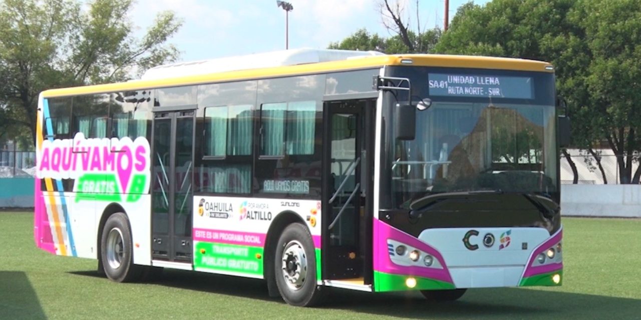 ‘Aquí Vamos Gratis’ operará este viernes con última salida a las cinco de la tarde