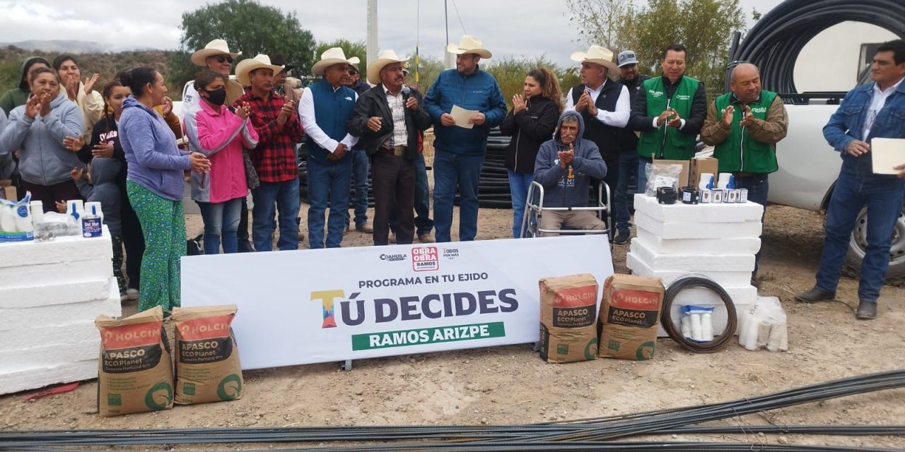 Cumplen compromisos con el campo en Ramos Arizpe