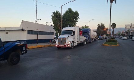 Decomisan pipa de combustible en Saltillo