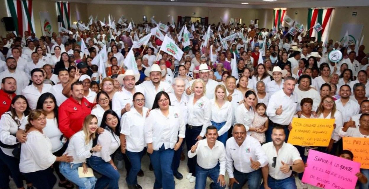 Desde Múzquiz con toda la fuerza el PRI va con todo