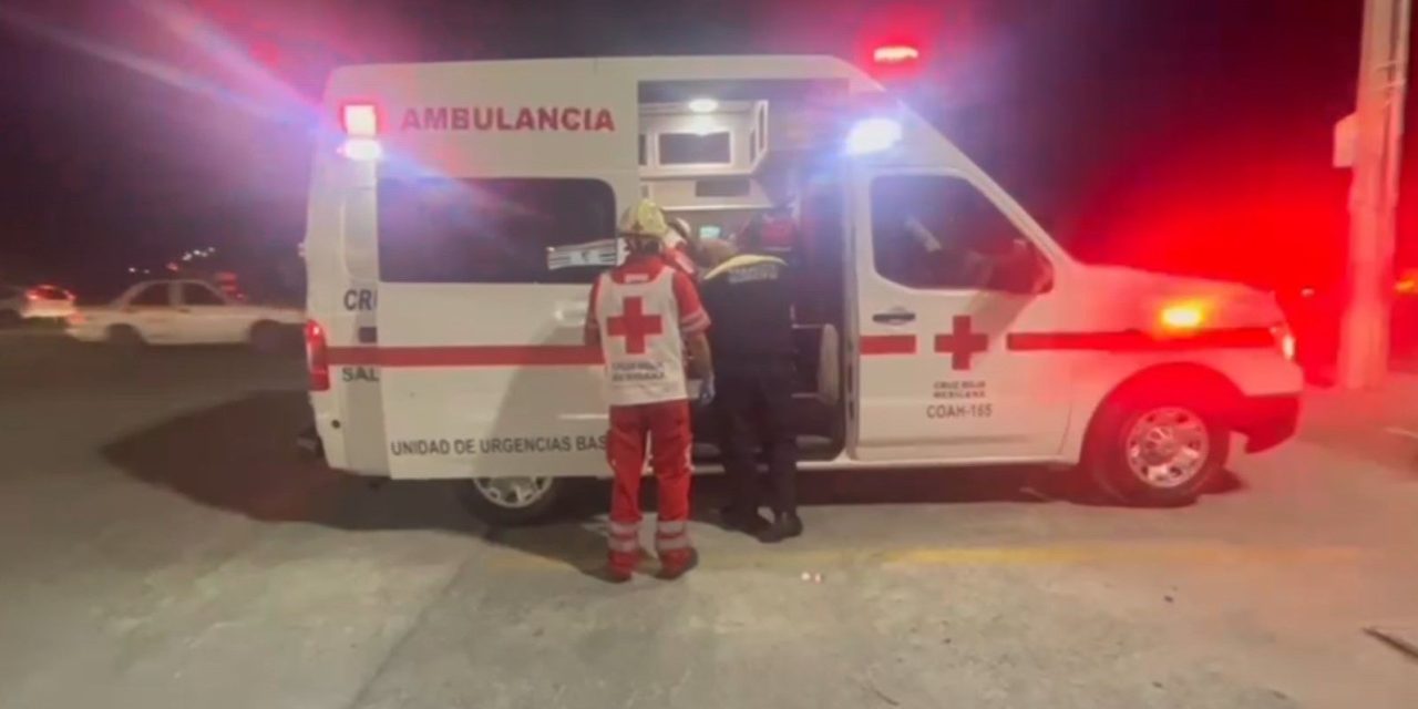 Dos motociclistas lesionados tras choque en el bulevar Colosio