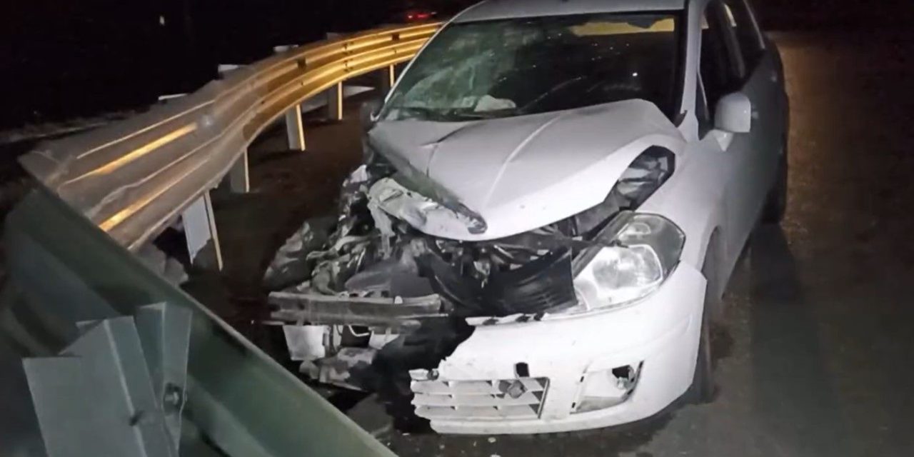 Saltillo: Ebrio toma carretera y termina en el hospital