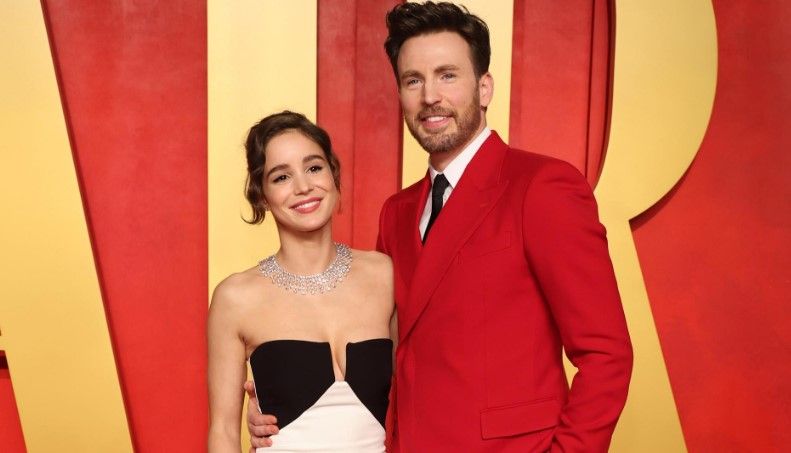 Chris Evans y Alba Baptista dan la bienvenida a su primer hijo