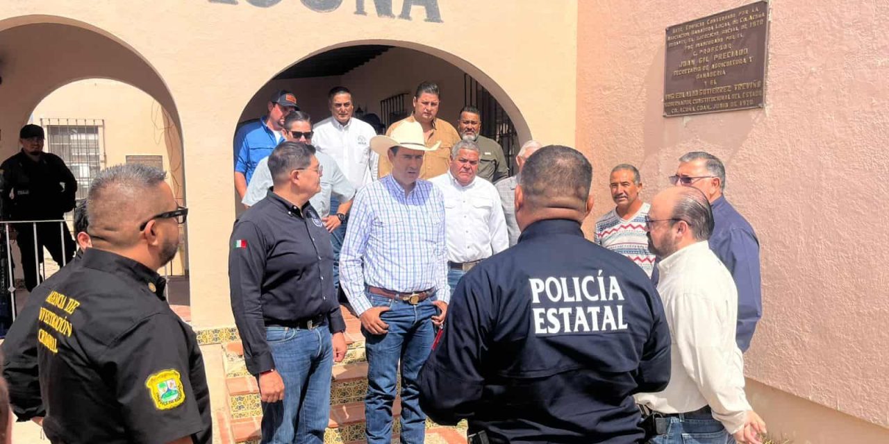 Acuña refuerza vigilancia contra el robo de ganado