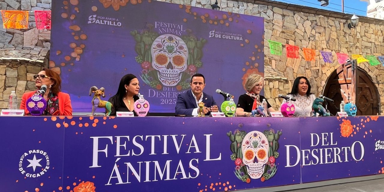 Saltillo: Presentan el Festival de las Ánimas