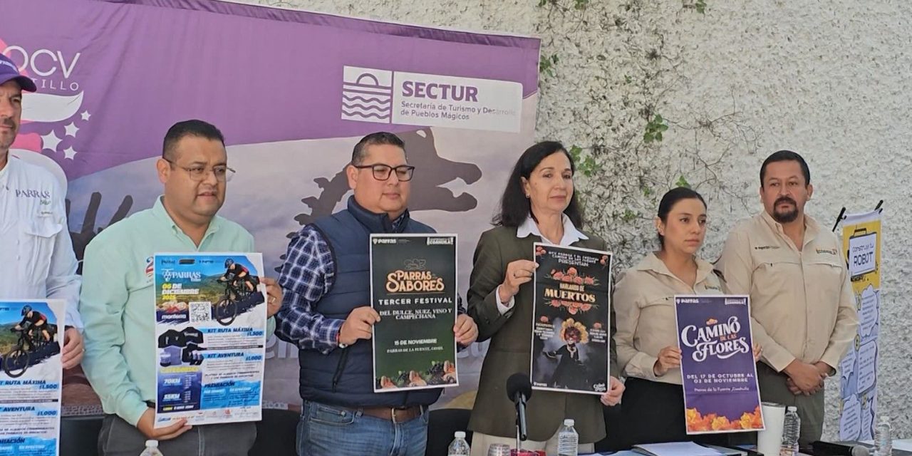 Invitan a disfrutar de Parras de la Fuente