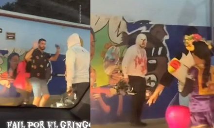 Turista tiene el ‘susto de su vida’ tras encontrarse a ‘Jason’ en las calles de Oaxaca