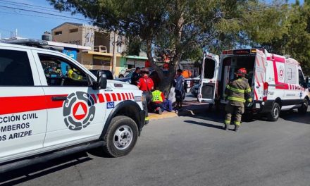 Joven de 17 años sufre grave accidente en la colonia Manantiales de Ramos Arizpe