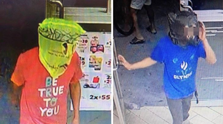 Cae ladrón en Monterrey… asaltaba enmascarado con bolsa de plástico