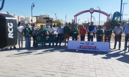 Inicia rehabilitación de plaza en Ramos Arizpe