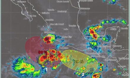 Alerta en el Pacífico: Aumenta a 90% la probabilidad de Ciclón Tropical Priscilla