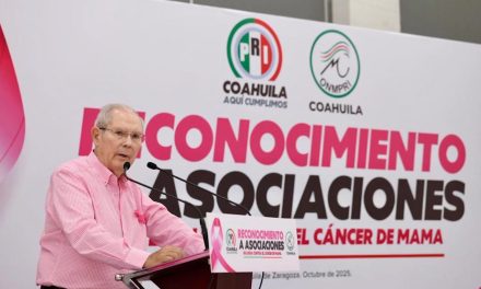 Reconoce PRI Coahuila la lucha contra el cáncer de mama
