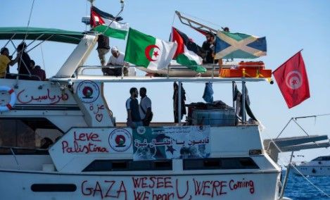 Israel deportará  a los activistas del Global Sumud que buscaba llegar a Gaza a Europa