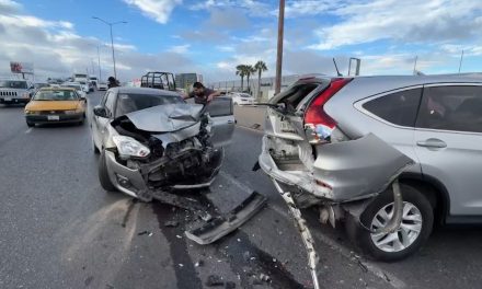 Tarde caótica en Saltillo… tres accidentes en menos de tres horas