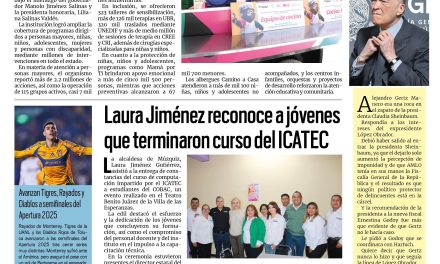 Portada RCG Carbonífera [30 de noviembre de 2025] DIF Coahuila consolida asistencia social e inclusión; Resguardan a tres menores por omisión de cuidados en Múzquiz y más…