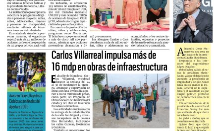Portada RCG Centro [30 de noviembre de 2025] DIF Coahuila consolida asistencia social e inclusión; Exobreros de AHMSA planean marchar a la CDMX y más…
