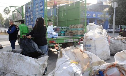 Recolectan más de 3 mil productos reciclables en Torreón