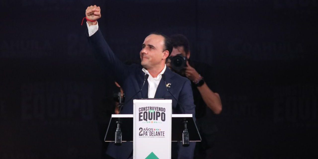 Estamos construyendo un mejor Coahuila: Manolo Jiménez