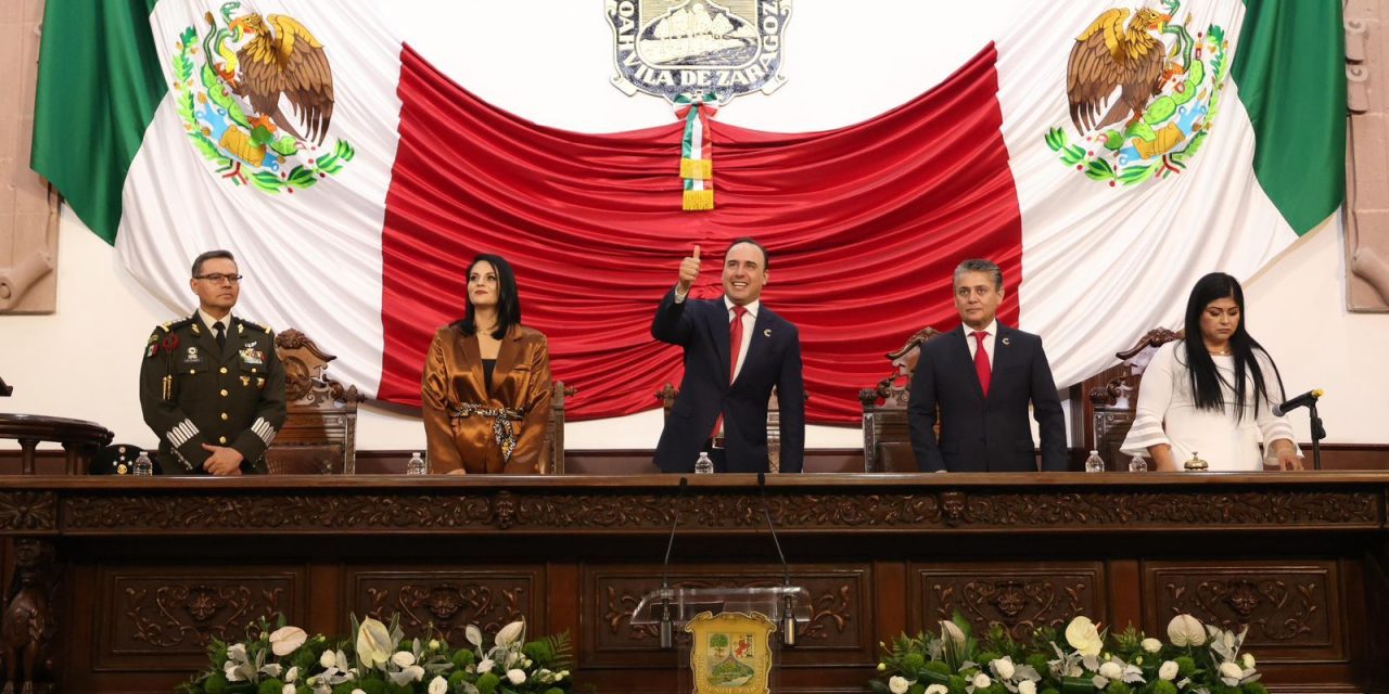 Manolo Jiménez entrega su Segundo Informe de Resultados ante el Congreso