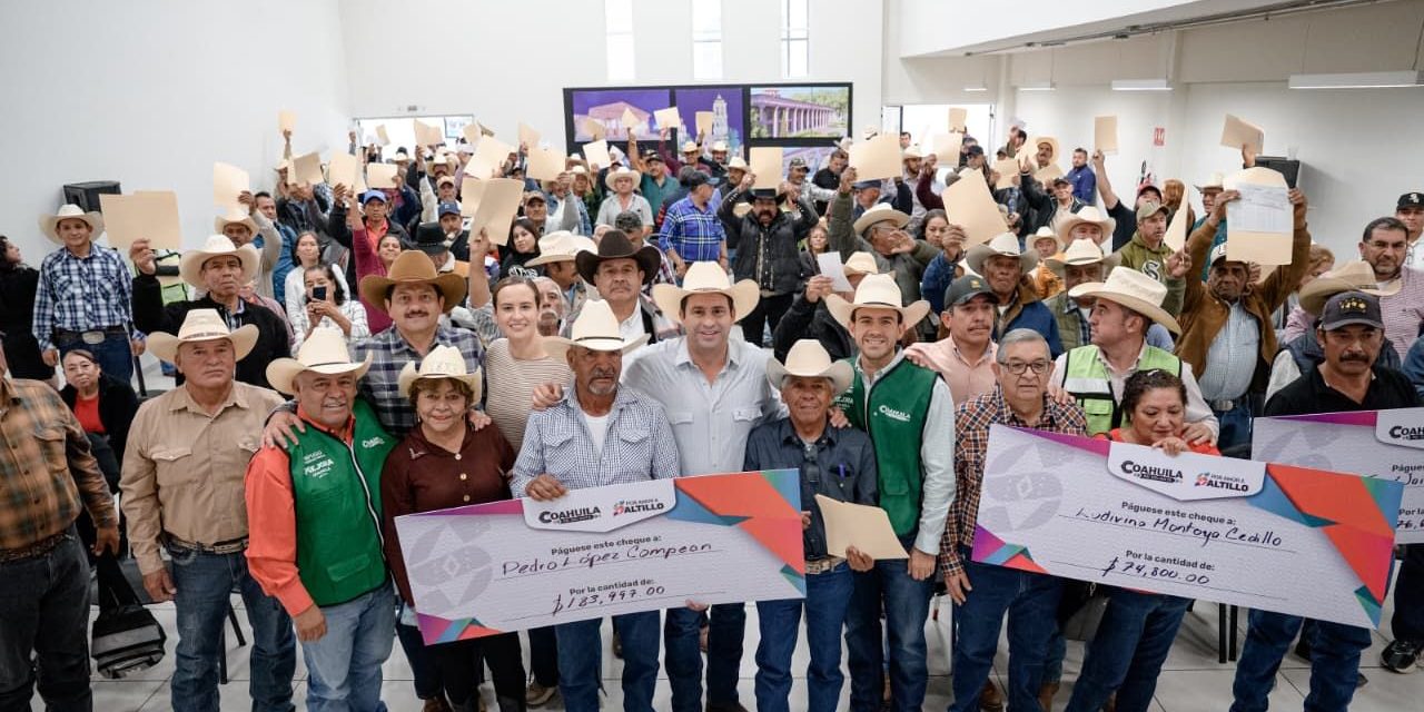 Invierte Javier Díaz 100 MDP en el campo de Saltillo