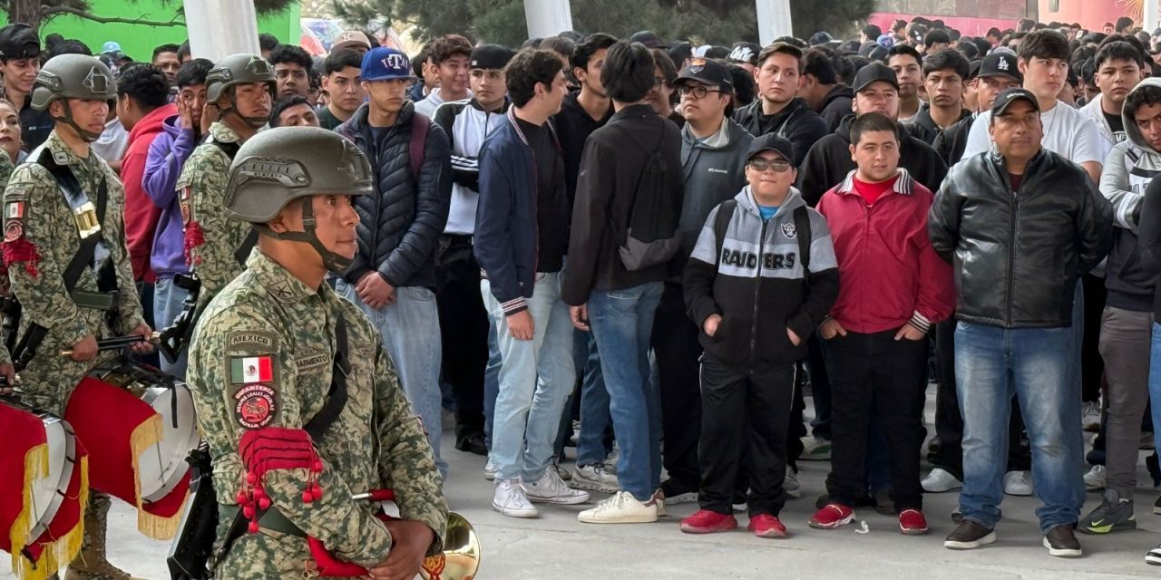 Saltillo: Más de 3 mil jóvenes participan en el sorteo del Servicio Militar