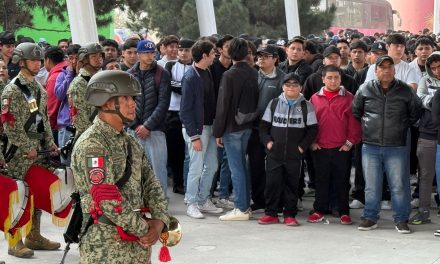 Saltillo: Más de 3 mil jóvenes participan en el sorteo del Servicio Militar