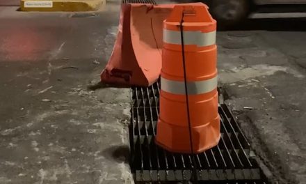 Dañada alcantarilla de importante crucero en Saltillo