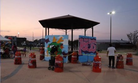 Disfrutan chicos y grandes del arte urbano con La Ruta Más Creativa