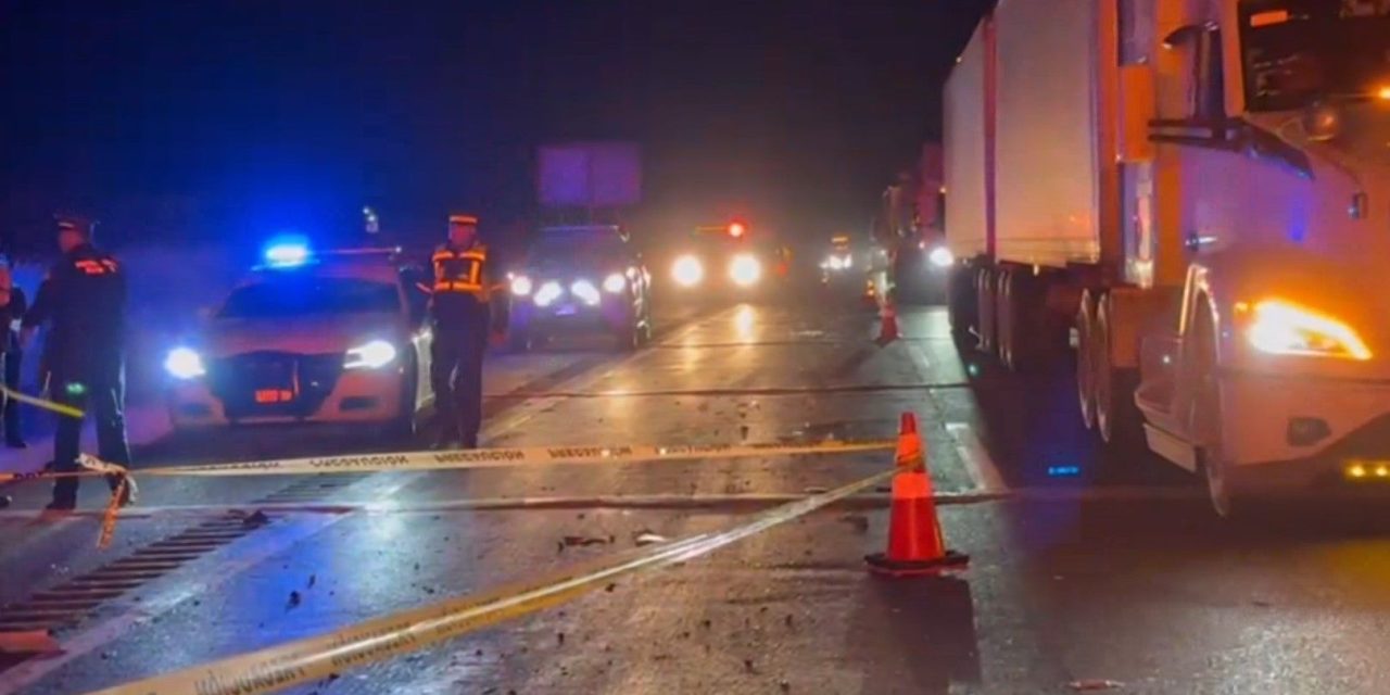 Fatal accidente en la carretera 57 deja una persona sin vida