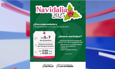 Invitan a emprendedoras  a participar en Navidalia 2025