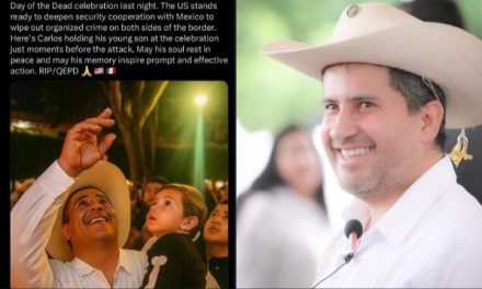 EE. UU, expresa condolencias y ofrece cooperación tras asesinato de Carlos Manzo en Uruapan