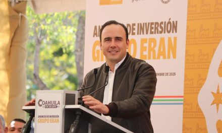 Anuncia el gobernador Manolo Jiménez la llegada de Grupo Eran Industrial a San Juan de Sabinas
