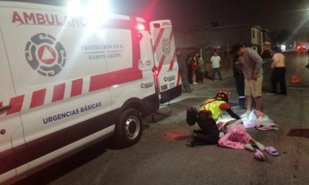 Mujer embarazada resulta lesionada tras choque en Ramos Arizpe