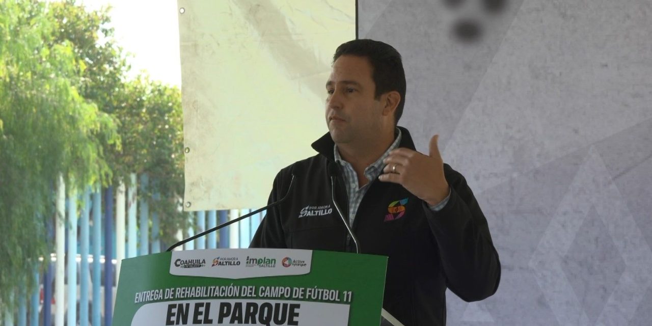 Suman 22.3 mdp para ‘Activa tu parque’
