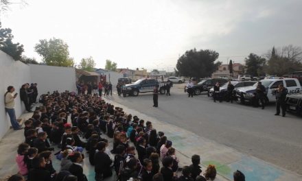 Visita Comisaría de Seguridad escuelas de todos los sectores de Saltillo