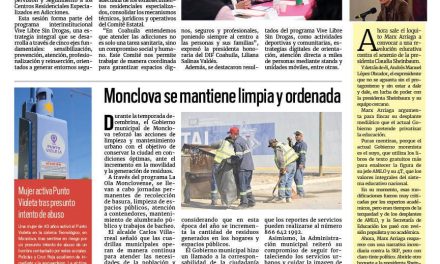 Portada RCG Centro [28 de diciembre de 2025] Fortalece DIF Coahuila la atención a las adicciones; Estiman un repunte de 45% de ingresos a gimnasios y más…