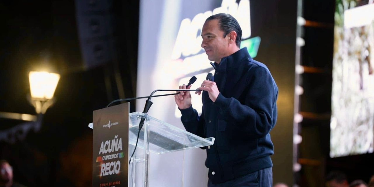 Acuña suma logros con trabajo en conjunto
