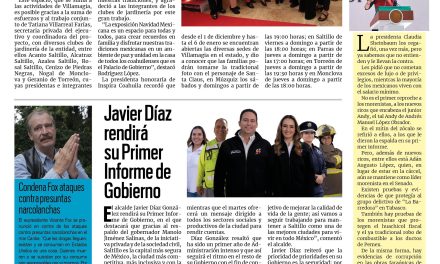Portada RCG Media [8 de diciembre de 2025]  Manolo y Paola invitan a las familias a disfrutar de la magia de la magia de la Navidad; Javier Díaz rendirá su Primer Informe de Gobierno y más