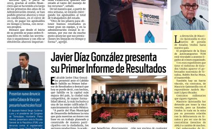 Portada RCG Media [9 de diciembre de 2025] Vamos a cerrar este 2025 con finanzas sanas: Manolo Jiménez; Javier Díaz presenta su Primer Informe de Resultados y más