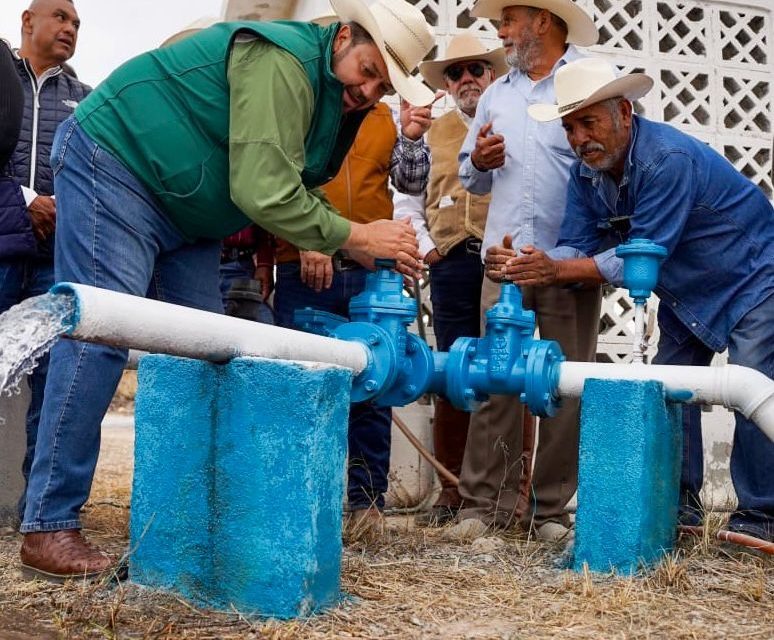 Trabajos para mejorar el servicio de agua de Ramos Arizpe son permanentes