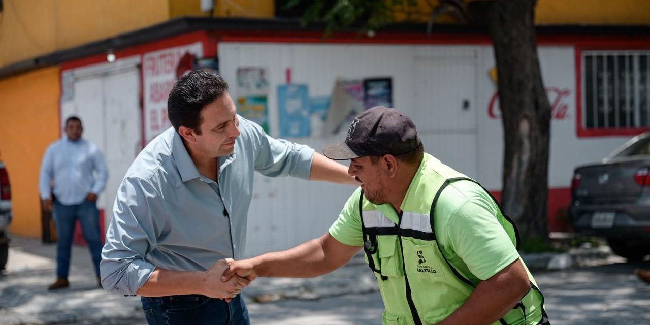 En Saltillo trabajamos por mejores vialidades: Javier Díaz
